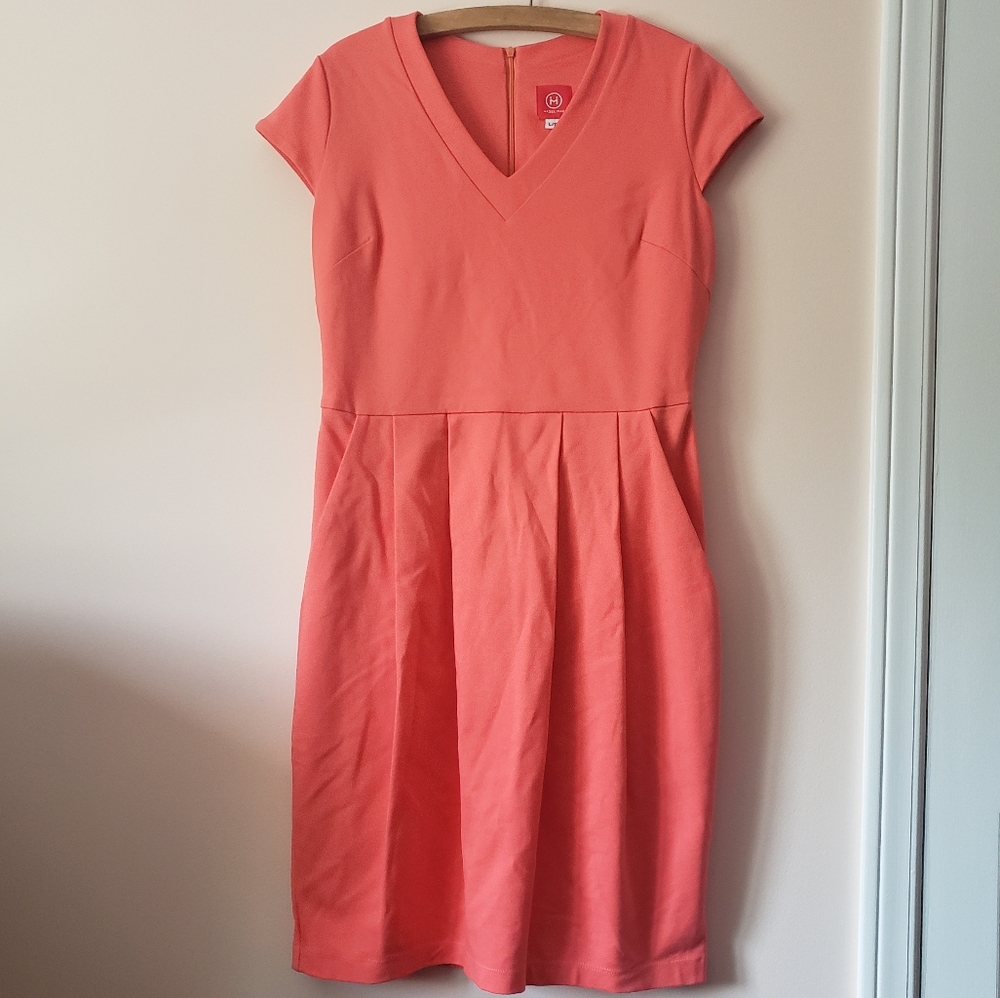Hazel Mae coral dress